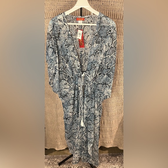 Carlos by Carlos Santana - One Size Kimono Snake Print - Picture 5 of 8